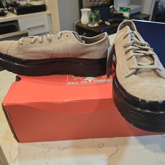 Converse Chuck 70 National Suede-Vintage Cargo/Vintage Cargo Mens LOAFER Size 10 - Picture 3 of 16